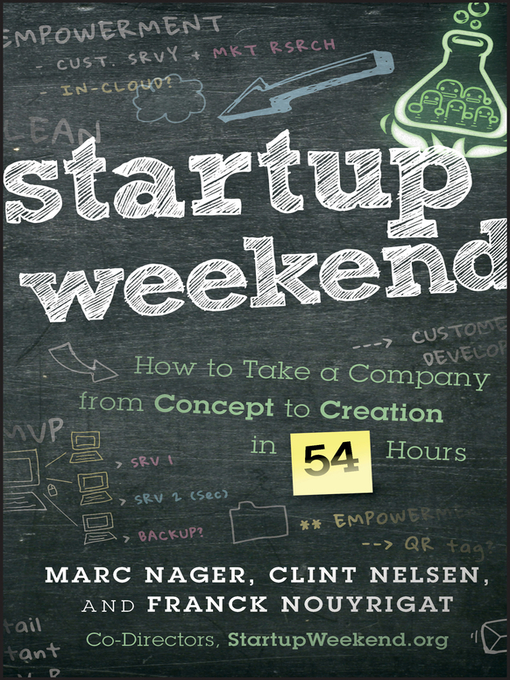 Title details for Startup Weekend by Marc Nager - Wait list